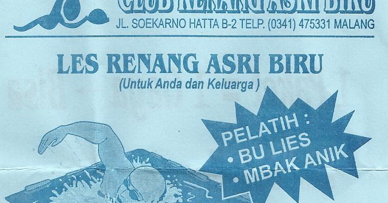 BundaHanunFirdaus Les Renang untuk Anak