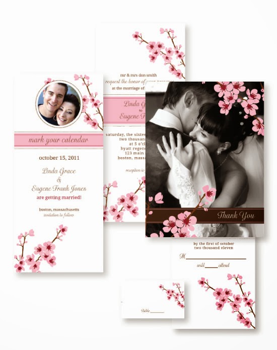 Cherry Blossom Wedding Invitations | Wedding Stuff Ideas