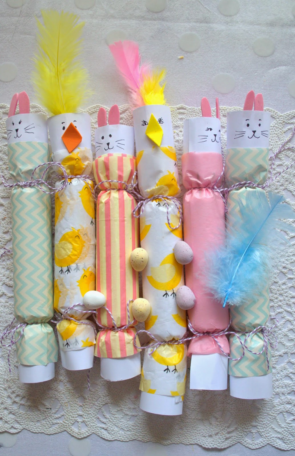 nostalgiecat Easter crackers....DIY