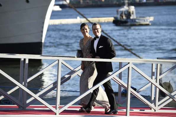 King Carl Gustaf of Sweden and Queen Silvia of Sweden, Prince Carl Philip of Sweden and Sofia Hellqvist, Crown Princess Victoria of Sweden, Prince Daniel of Sweden and Princess Mette-Marit of Norway, Sara Hellqvist and Lina Hellqvist, Marie Hellqvist and Erik Marie Hellqvist, Princess Brigitta of Sweden