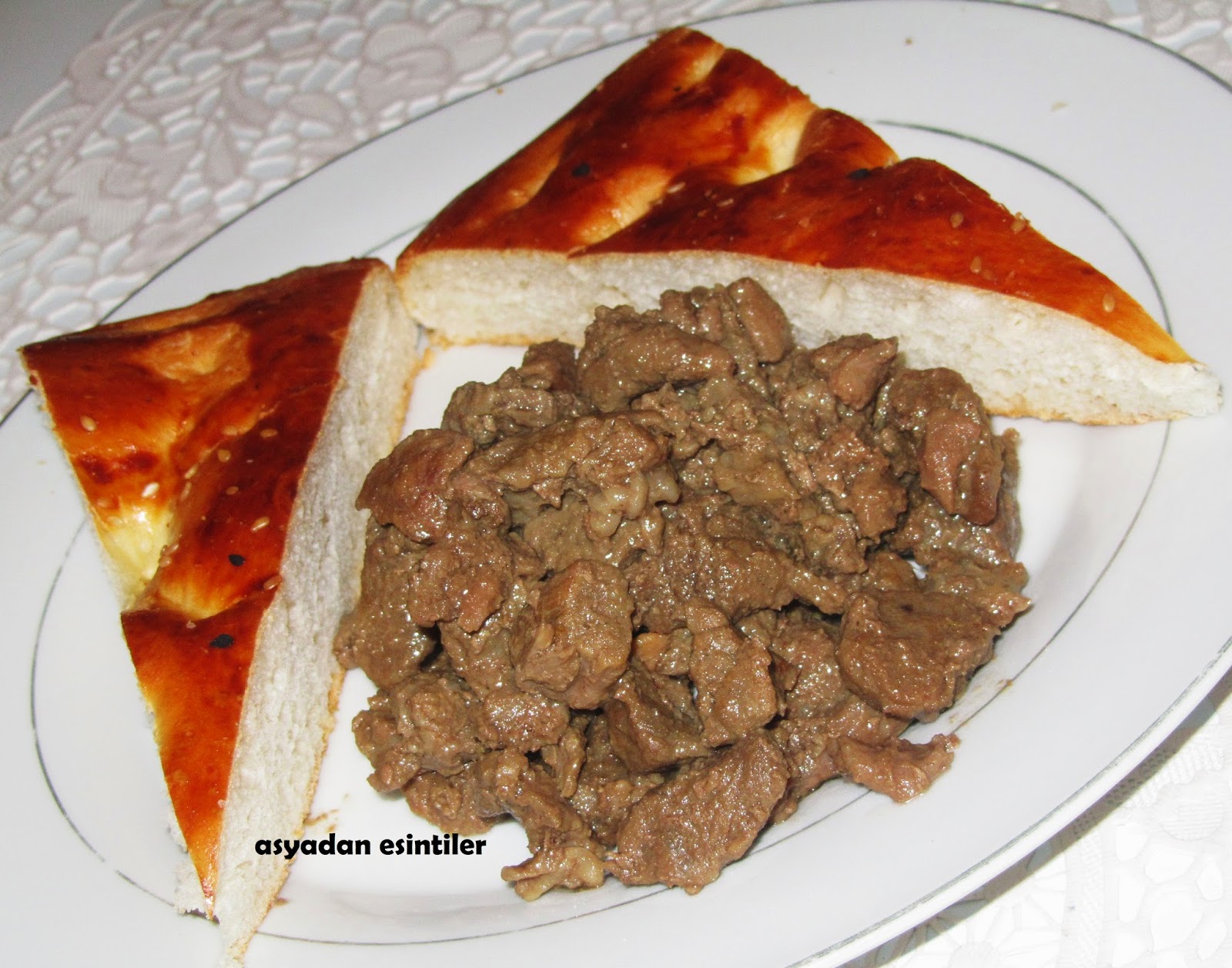 asyadan esintiler Dana Kavurma , Kavurma Nasıl Yapılır