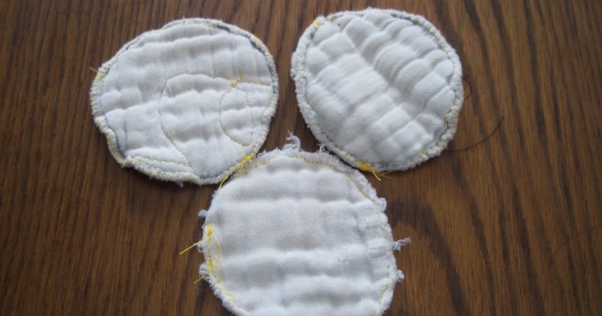 Easy Homemade Nursing Pads Tutorial Penniless Parenting