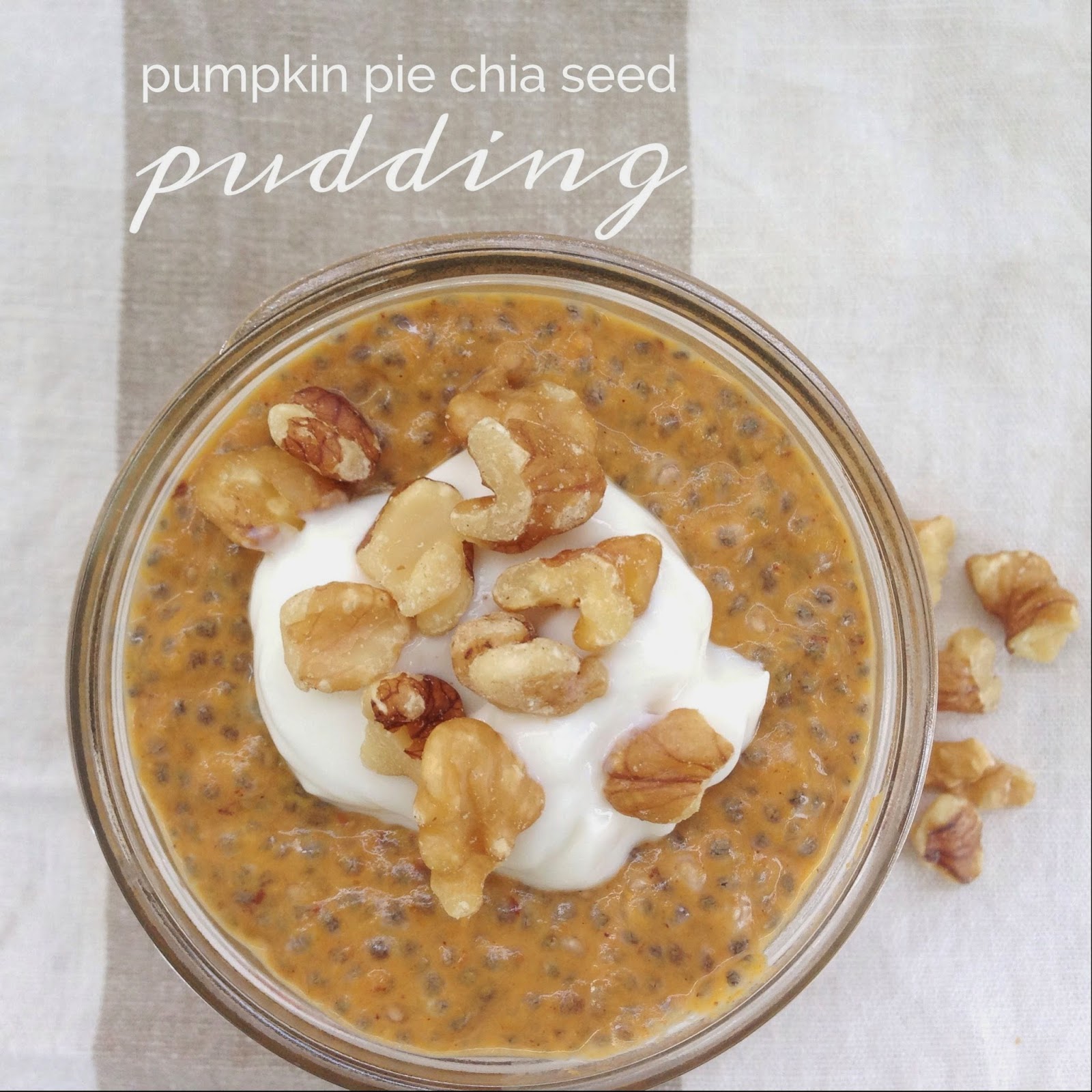 pumpkin chia seed pudding