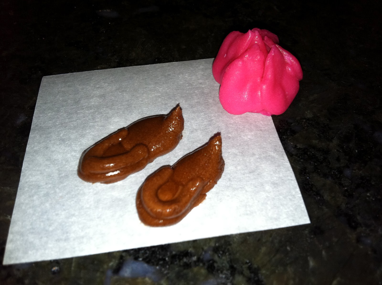 The Iced Queen Royal Icing Wooden Shoes