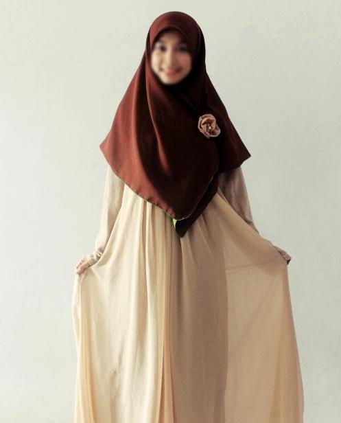 Hijab Alila Pamulang: Jilbab Coklat Susu