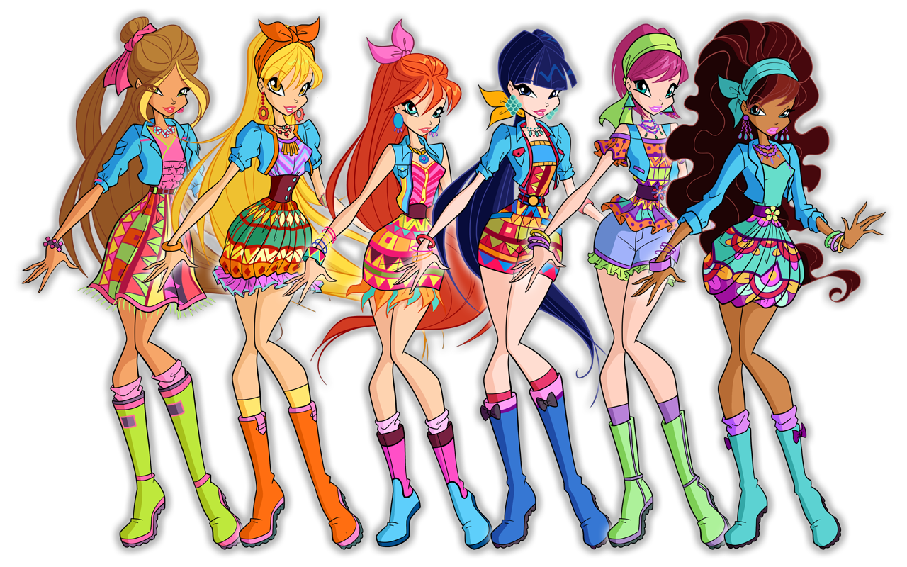 Imagenes de los estilos de la séptima temporada de Winx Club My Winx ClubPretty!*.