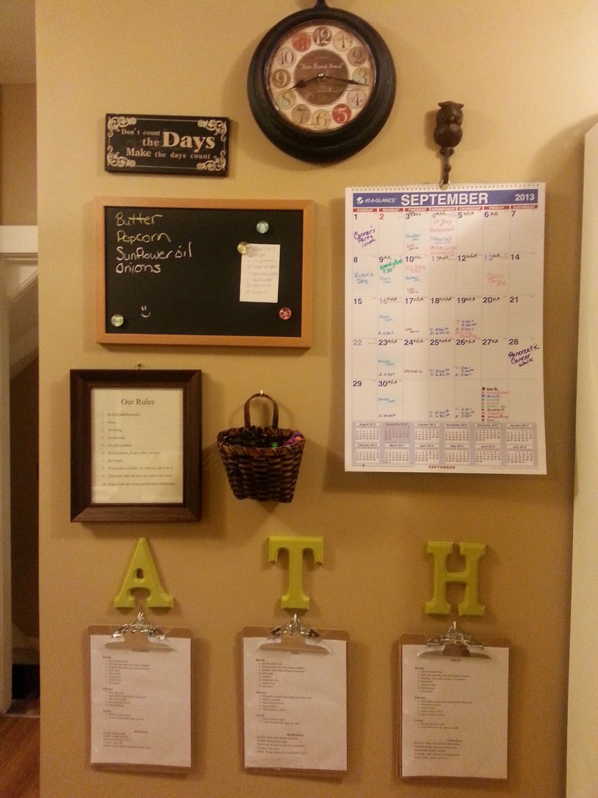 Journey Toward Simplicity Home Command Center