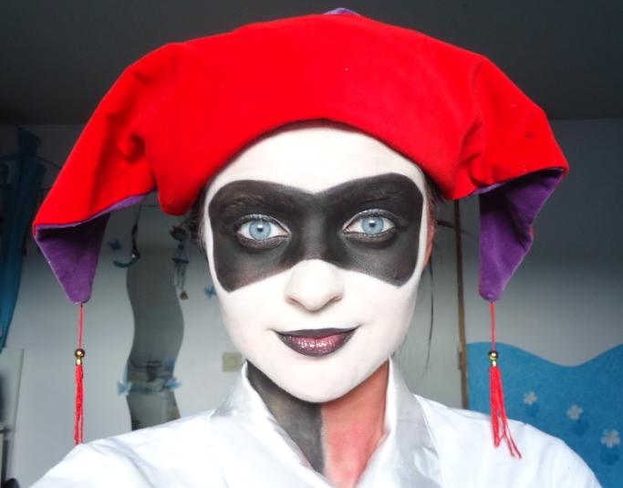 Conseil Beauté: Tutoriel maquillage :Harley Quinn Halloween