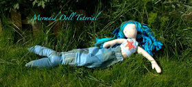 mermaid waldorf doll