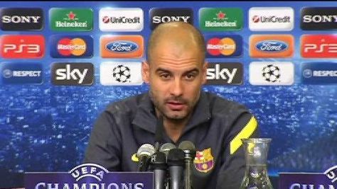 Guardiola: "Actualmente entreno al mejor equipo del mundo" Guardiola: "Actualmente entreno al mejor equipo del mundo"