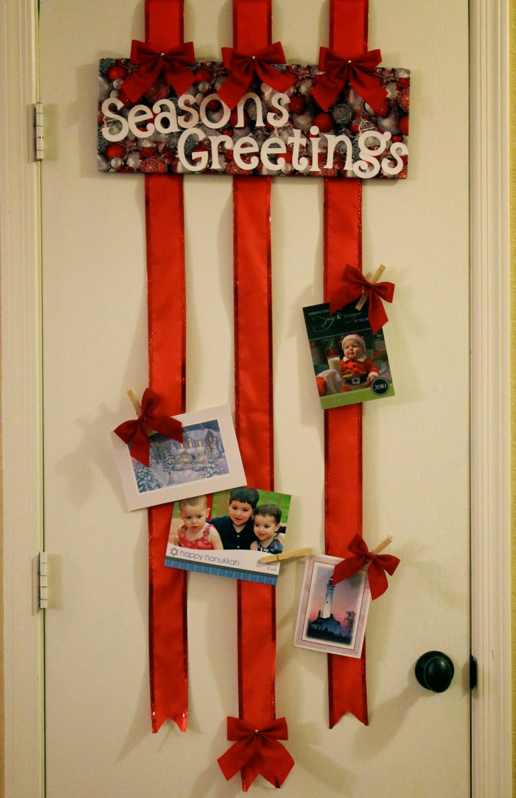 The Art Of UpCycling Christmas Door Decorating Ideas Fab Decorating