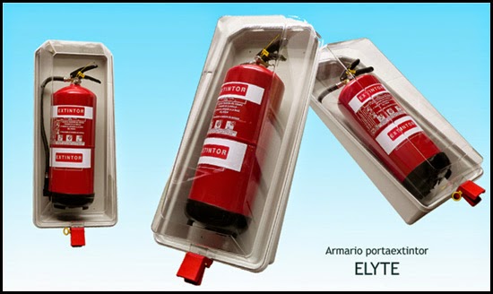 Armario extintor ELYTE, cabina portaextintor 