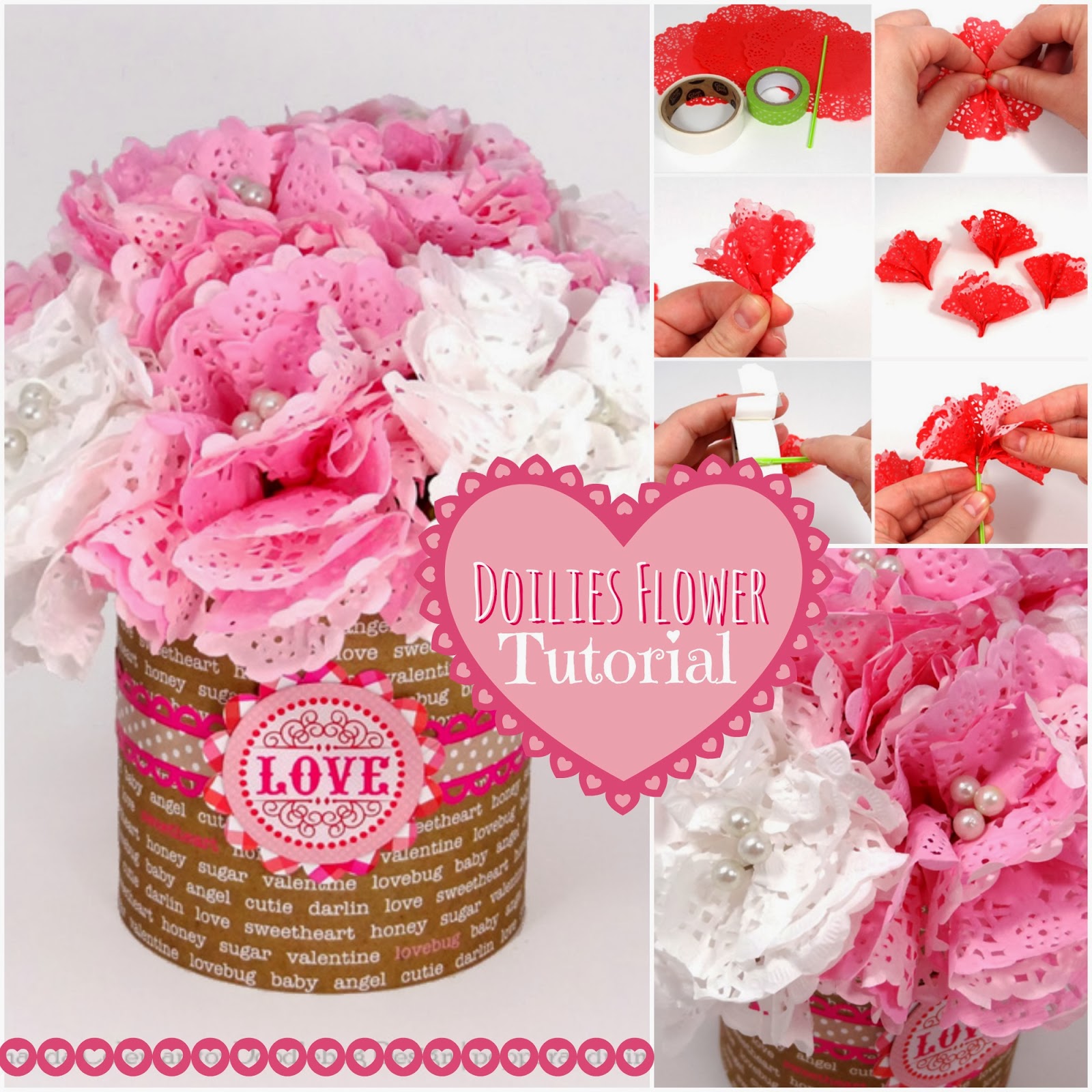 Doodlebug Design Inc Blog Tuesday Tutorial DIY Paper Doily Flower by