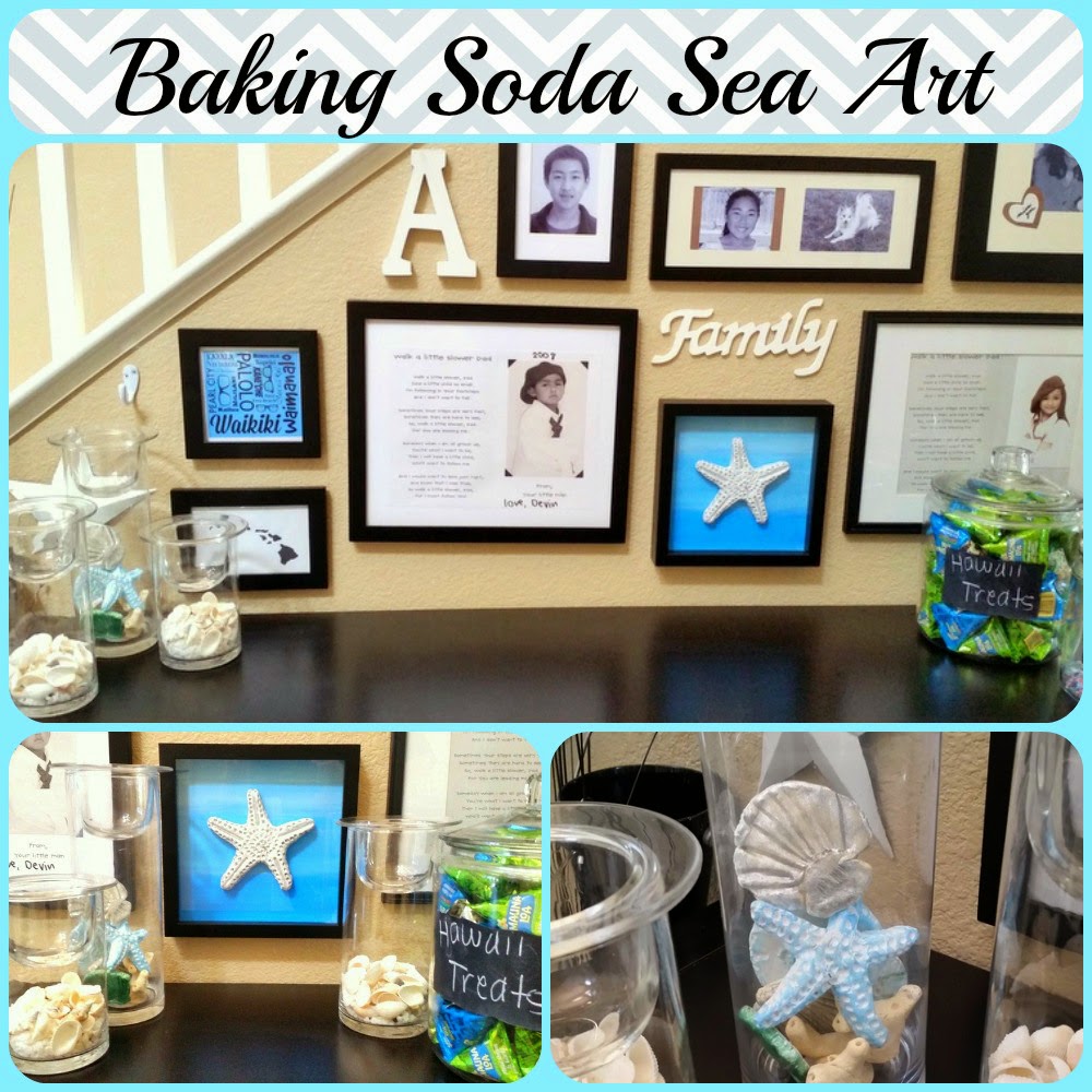 Crafts & Creative D.I.Y. Baking Soda Dough Sea Art
