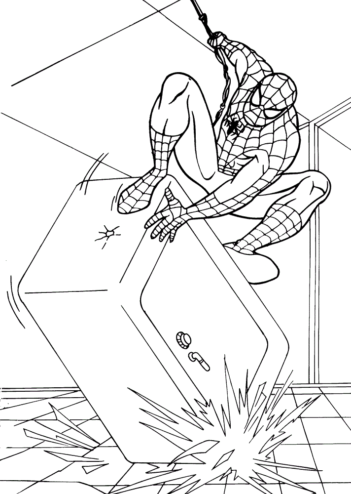 Spiderman | Free coloring pages