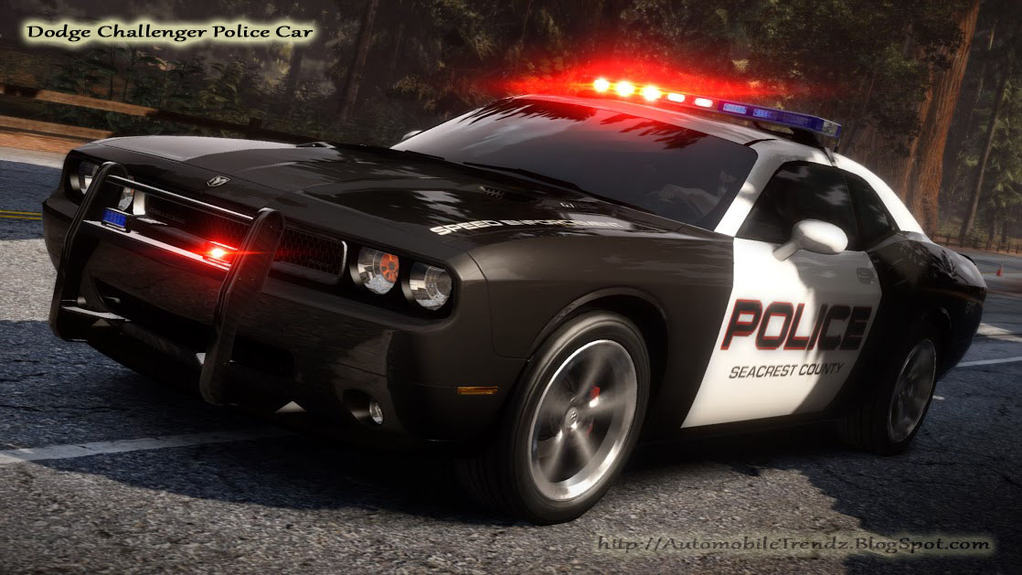 Automobile Trendz: Dodge Challenger Police Car
