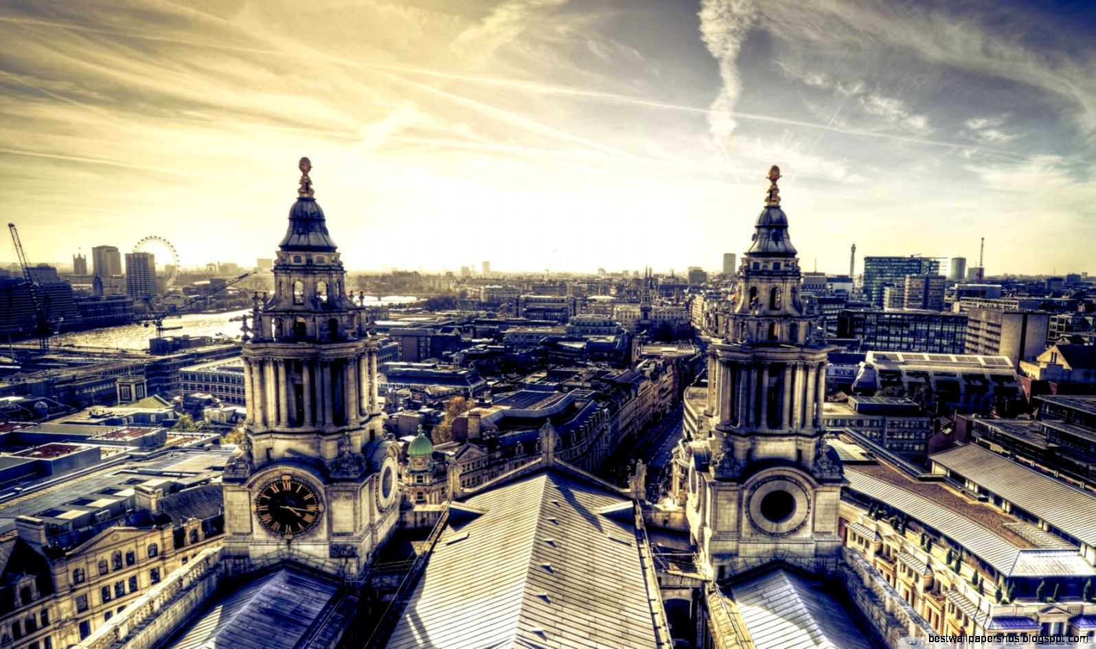 London Panorama From St Paul39s HD desktop wallpaper High London Panorama From St Paul39s HD desktop wallpaper High