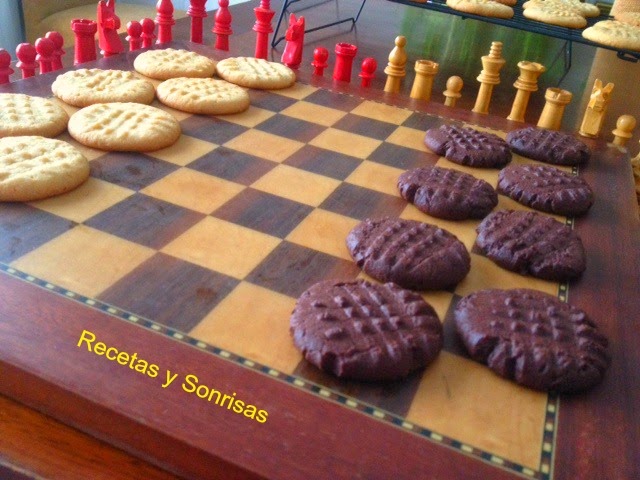 Galletas De Cacahuete Y Galletas De Cacahuete Y Chocolate
