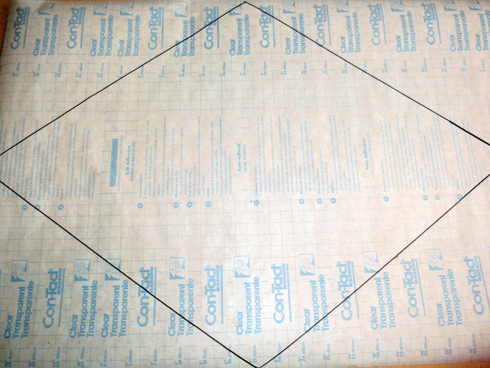 Doodle All Day How to paint Diamonds on the Wall