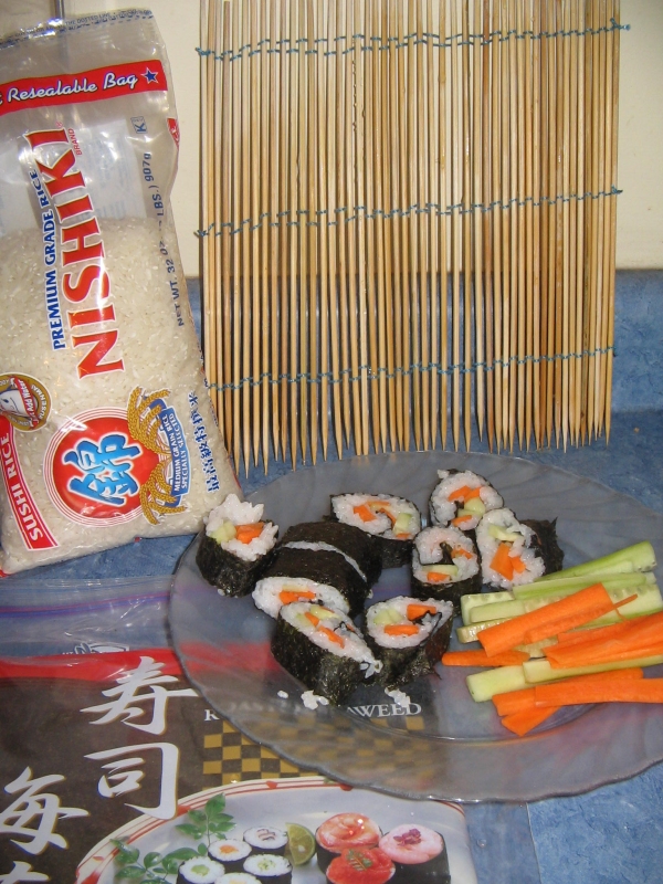 Sharing the Fiber Fever Quick and Easy Sushi Mat