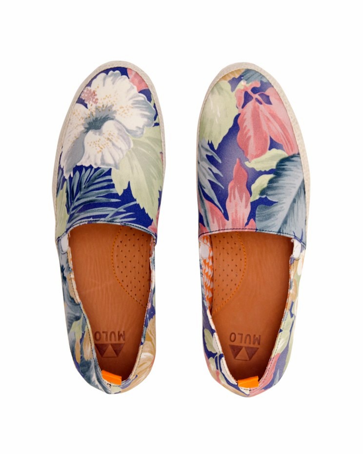 The Style Examiner Hentsch Man x Mulo Hawaiian Print Shoe