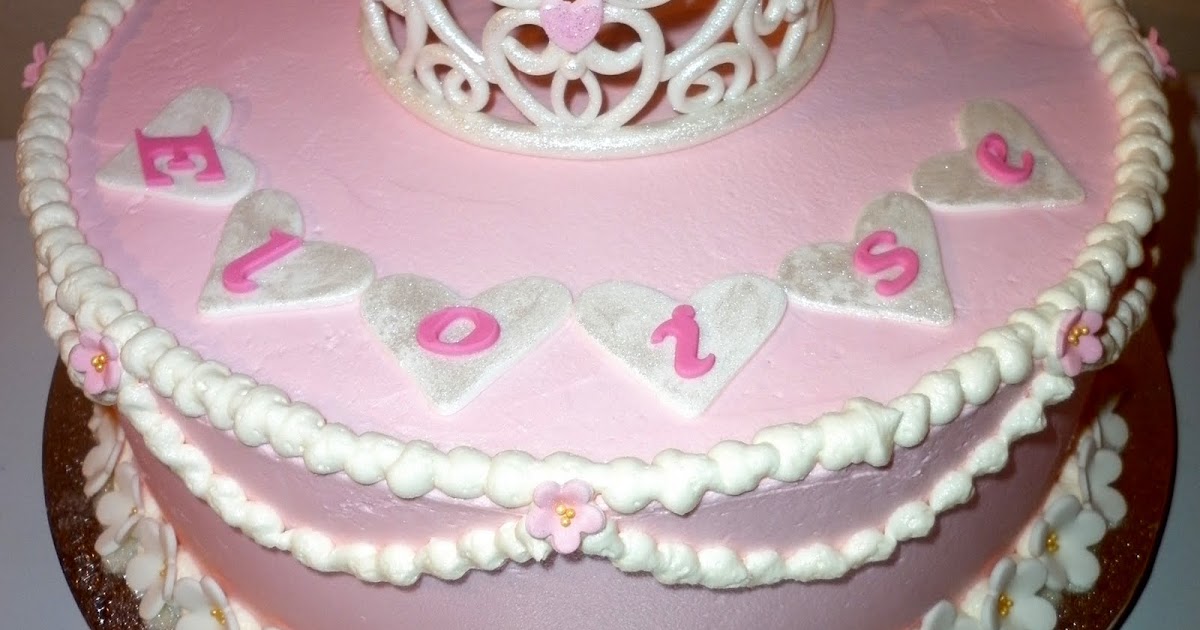 Caketopia Tiara Cake for Eloise
