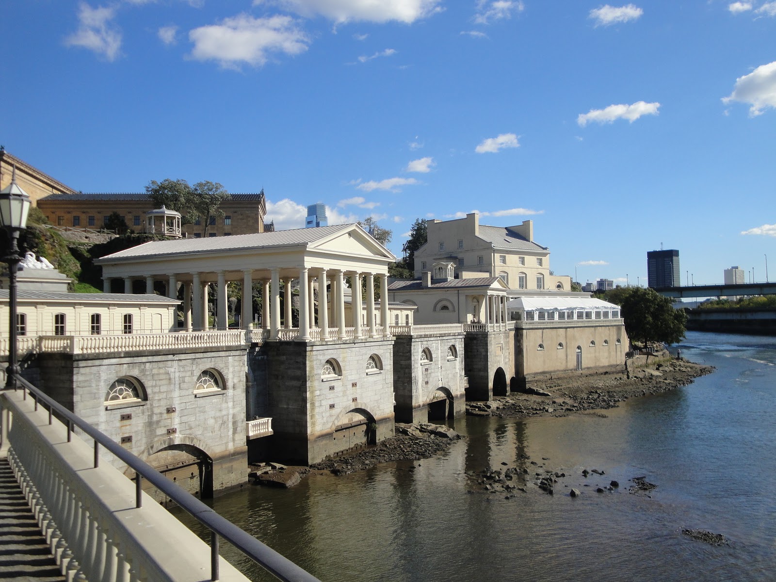 Mike's Musings The Philadelphia Water Works after its restoration