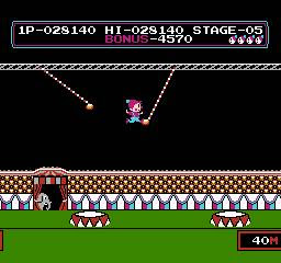 circus nes game