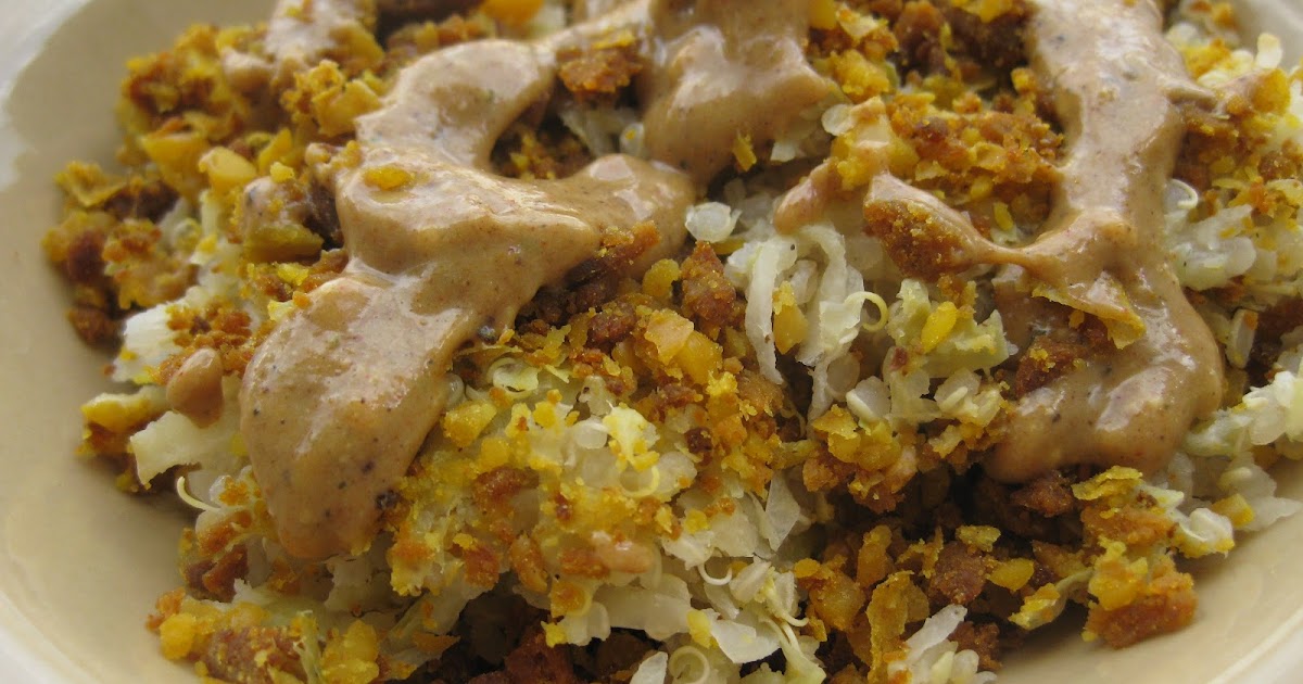 Vegan Mommy Chef Cabbage Apple Quinoa Bake with Creamy Garam Masala BBQ Sauce