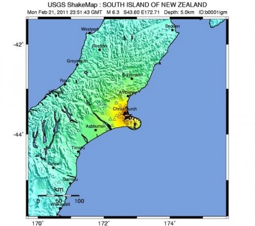 New Zealand Earthquake: