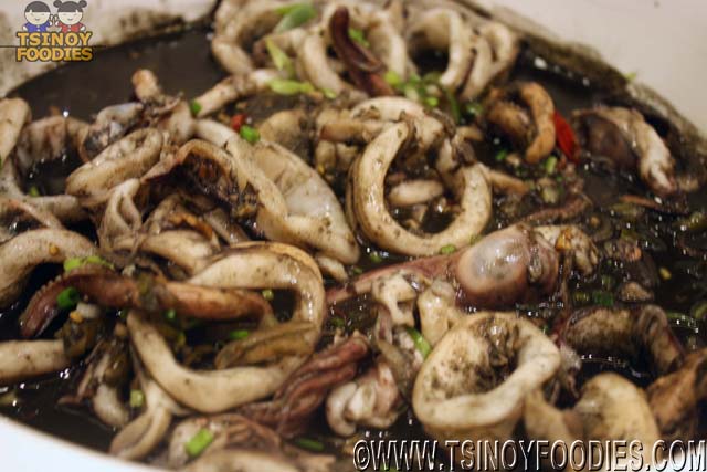 spicy adobong pusit