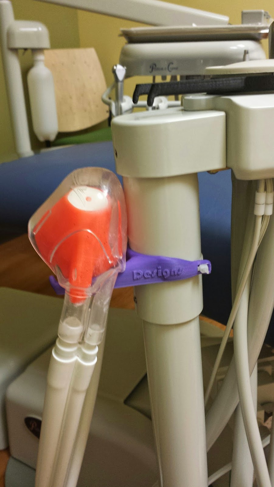 Dentist office gas hook 3D Printing Professor