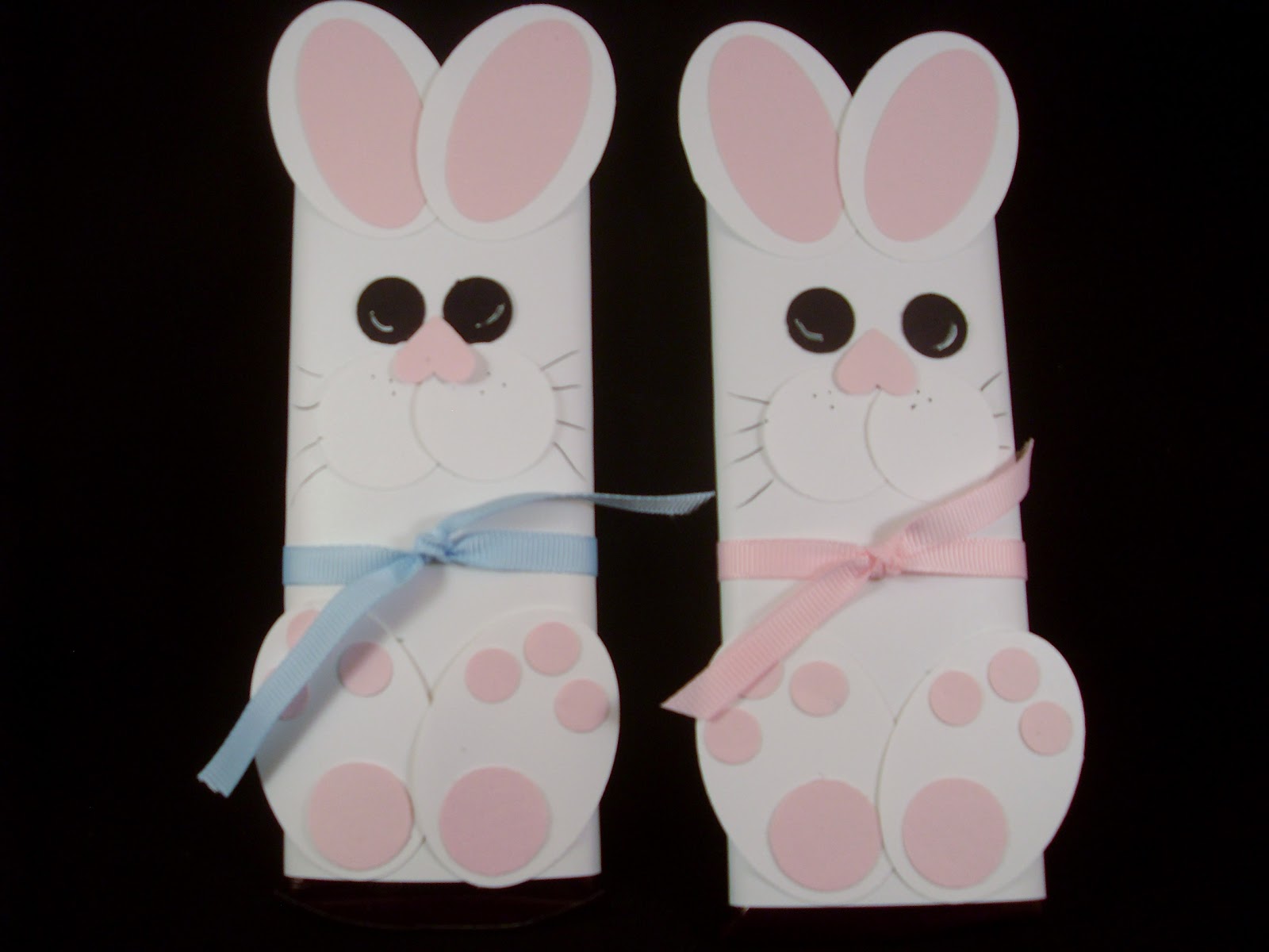 Eileen's Stamping Corner Easter Bunny Hershey Bars