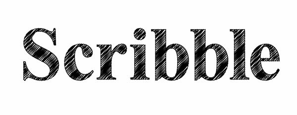 Scribble Effect Applied To Text In Illustrator - How To Scribble Effect Applied To Text In Illustrator - How To