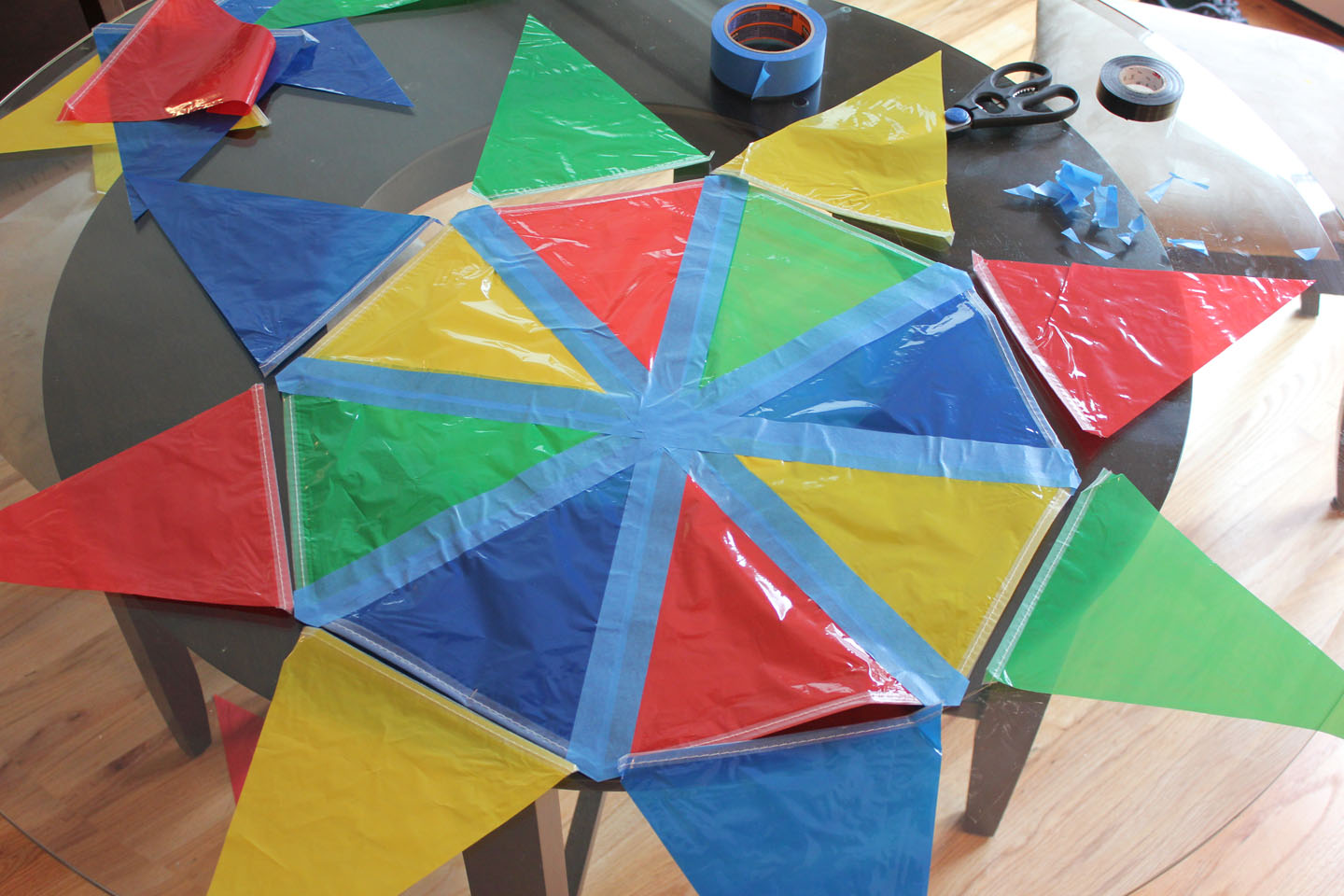 Pennant Flag Parachute Repeat Crafter Me