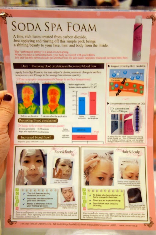 CO2 Hair & Scalp Spa and Soda Spa Foam treatment at Daisuke Salon de Coiffure