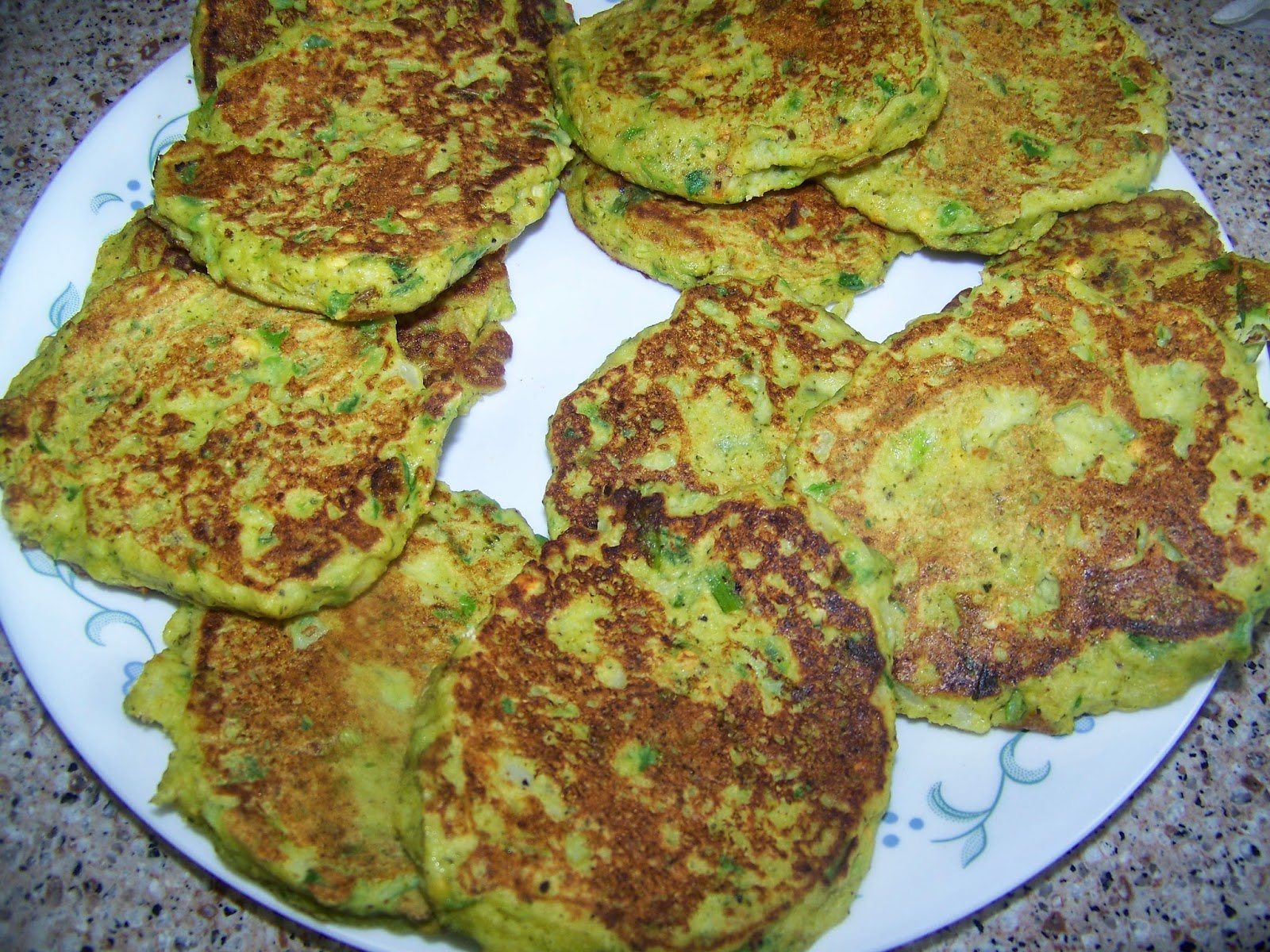 Kitchen Simmer Savory Cauliflower and Broccoli Pancakes (Low Carb)