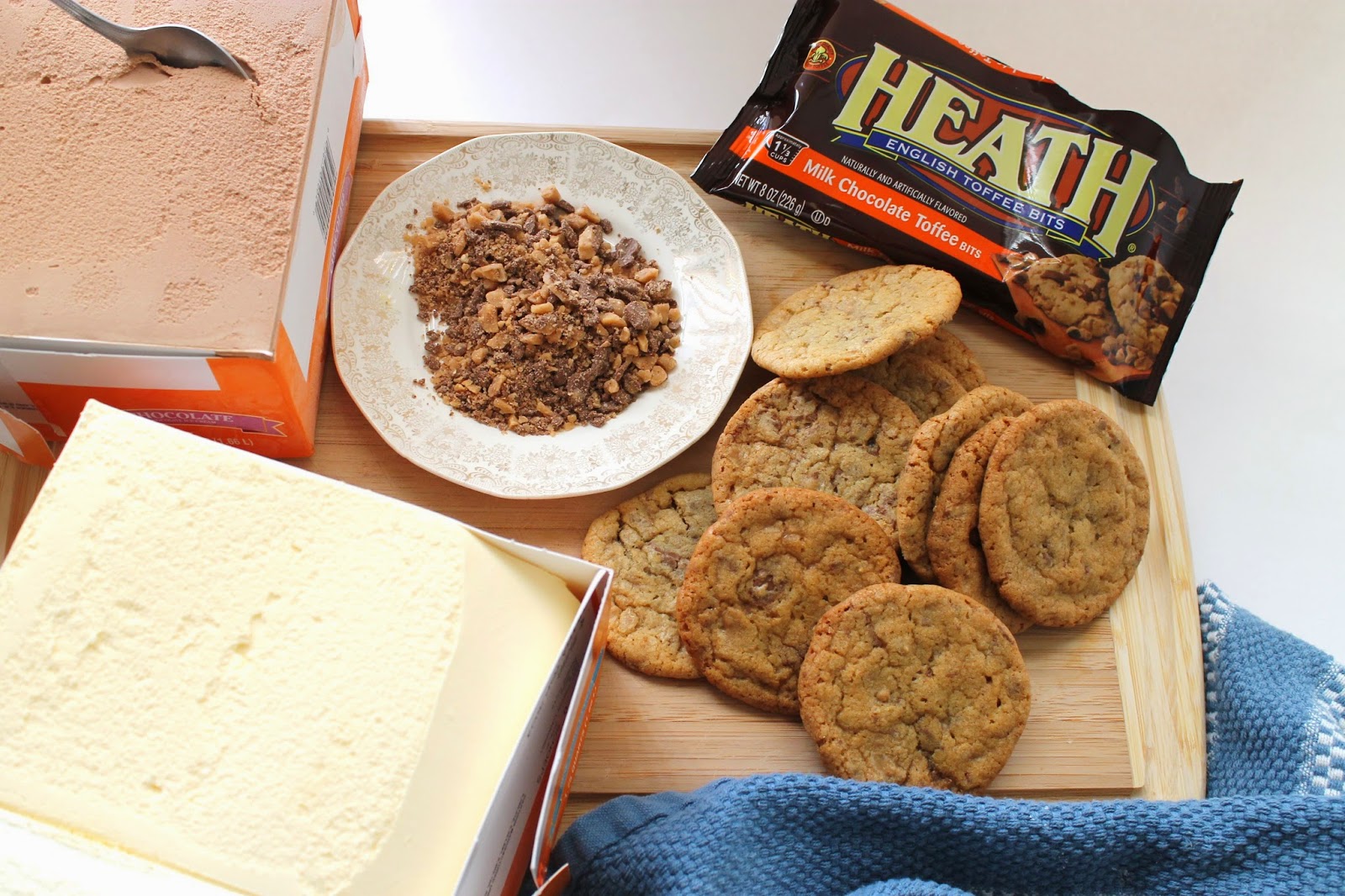 BEAUTY & THE BEARD BEST BITES HEATH BAR ICE CREAM SANDWICHES