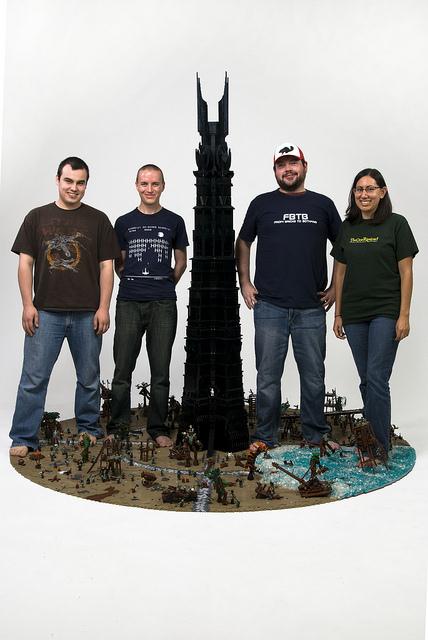 lego tower of orthanc