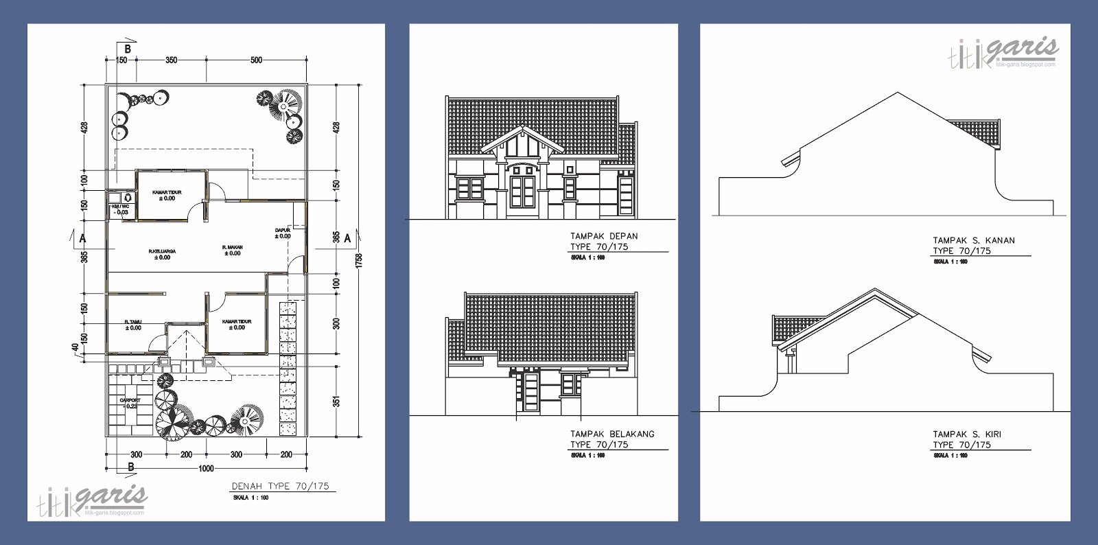 rumah type 100 2 lantai<br />