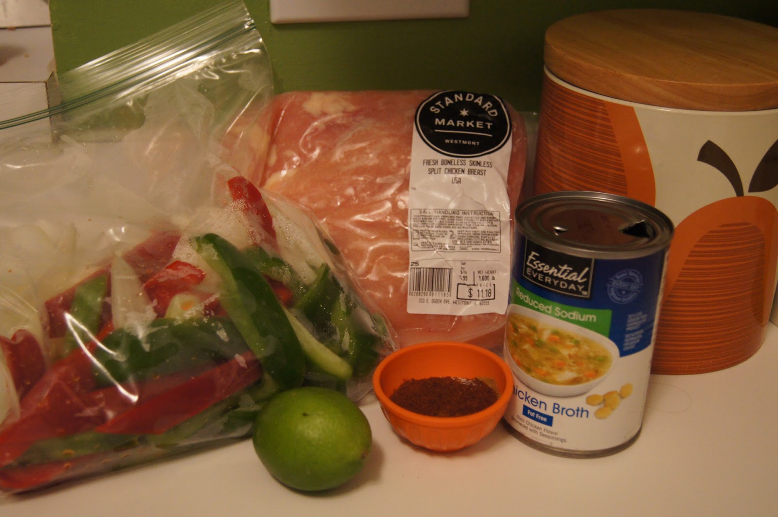 Elizabeth's Dutch Oven Crock Pot Chicken Fajitas