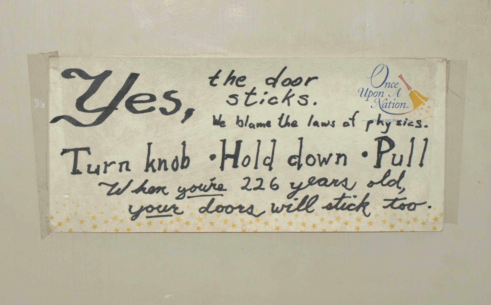 Quaker Sign