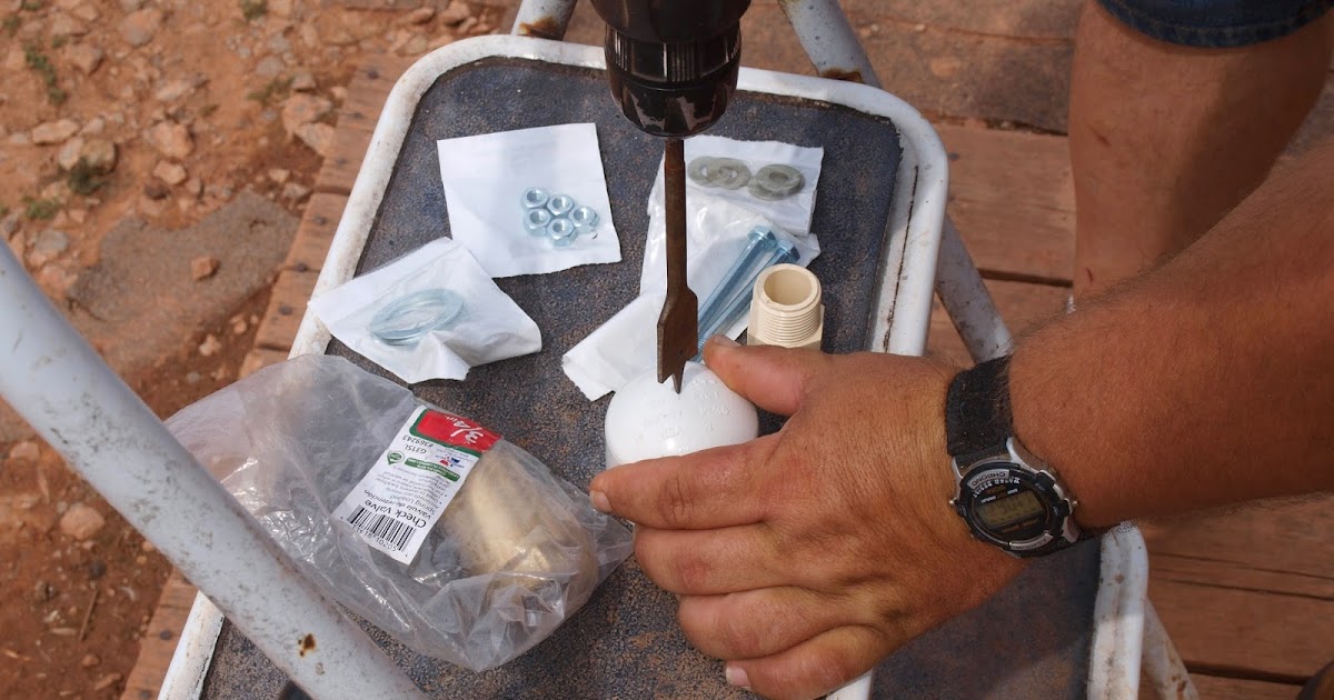 Tiny House Homestead DIY Build a Bullet Bucket to Access Water in