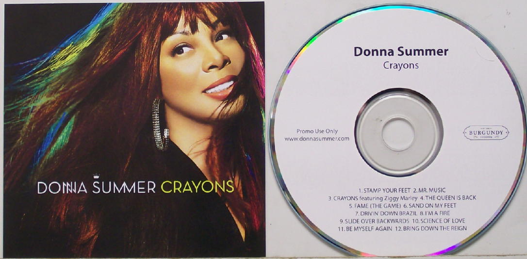 The Best Singer Donna Summer Cd Crayons Donna Summer