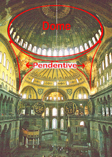 Hagia Sophia Istanbul Light Pouring Through The Upper Windows