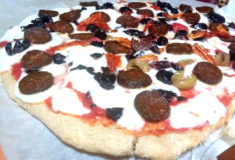 Fermente Mutfağım Evde Pizza Yapılışı( Ekşi mayalı ve karnıbahar