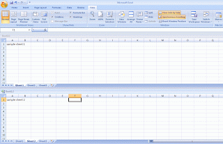 Cara Menampilkan Dua Sheet Secara Bersamaan Di MS. Excel