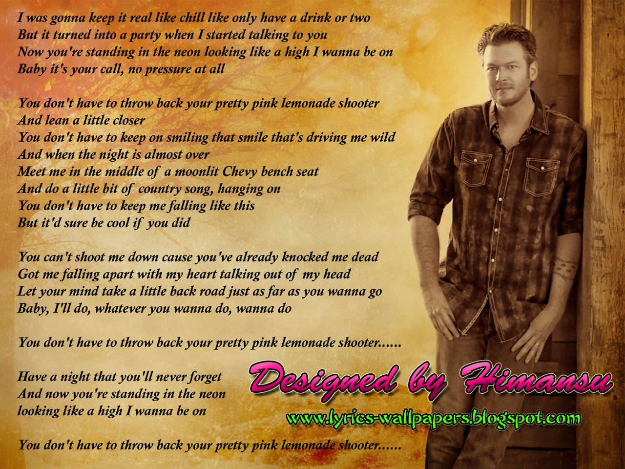 blake shelton home lyrics lyrics wallpapers blake shelton sure be cool if you did blake shelton home lyrics lyrics wallpapers blake shelton sure be cool if you did