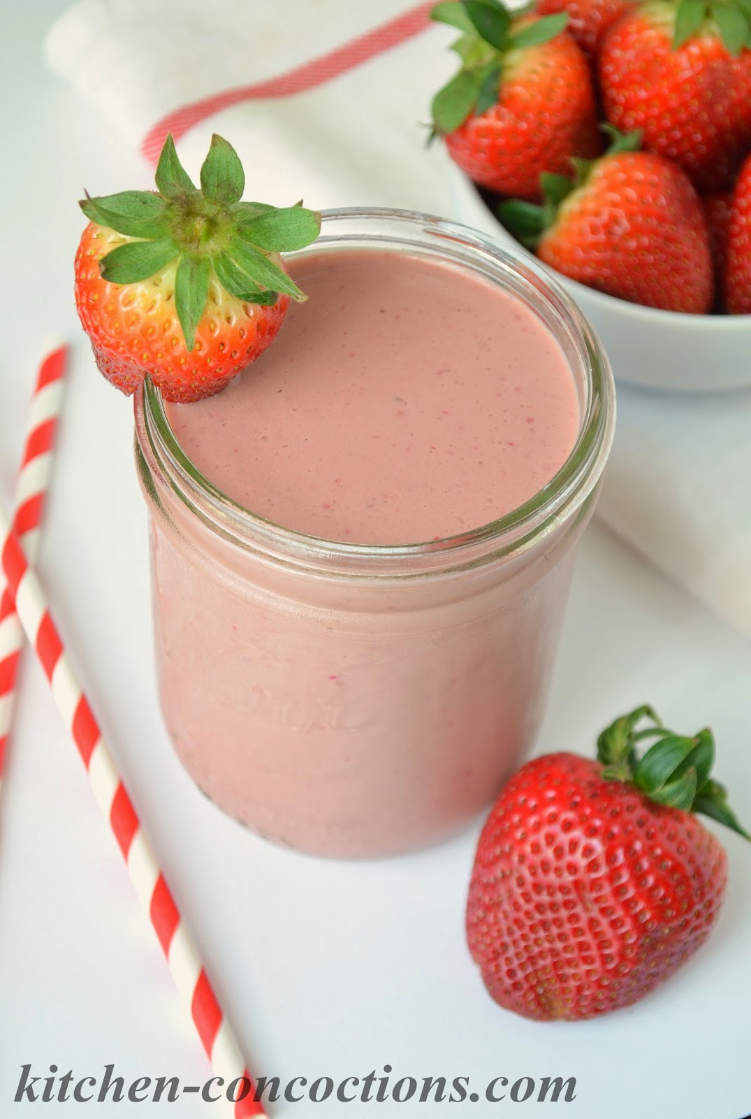 Kitchen Concoctions Chocolate Covered Strawberry Protein Shake