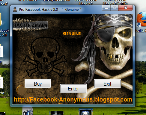 Pro Facebook Hack V 20 Genuine By Hacker Zmaim Anonymous